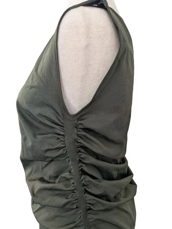 NWOT Blanqi Maternity Olive Tank Dress size L/XL - Picture 13 of 14